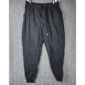 BSN Sports Joggers Mens XL Fleece Collection Black Tapered Sweatpants EUC